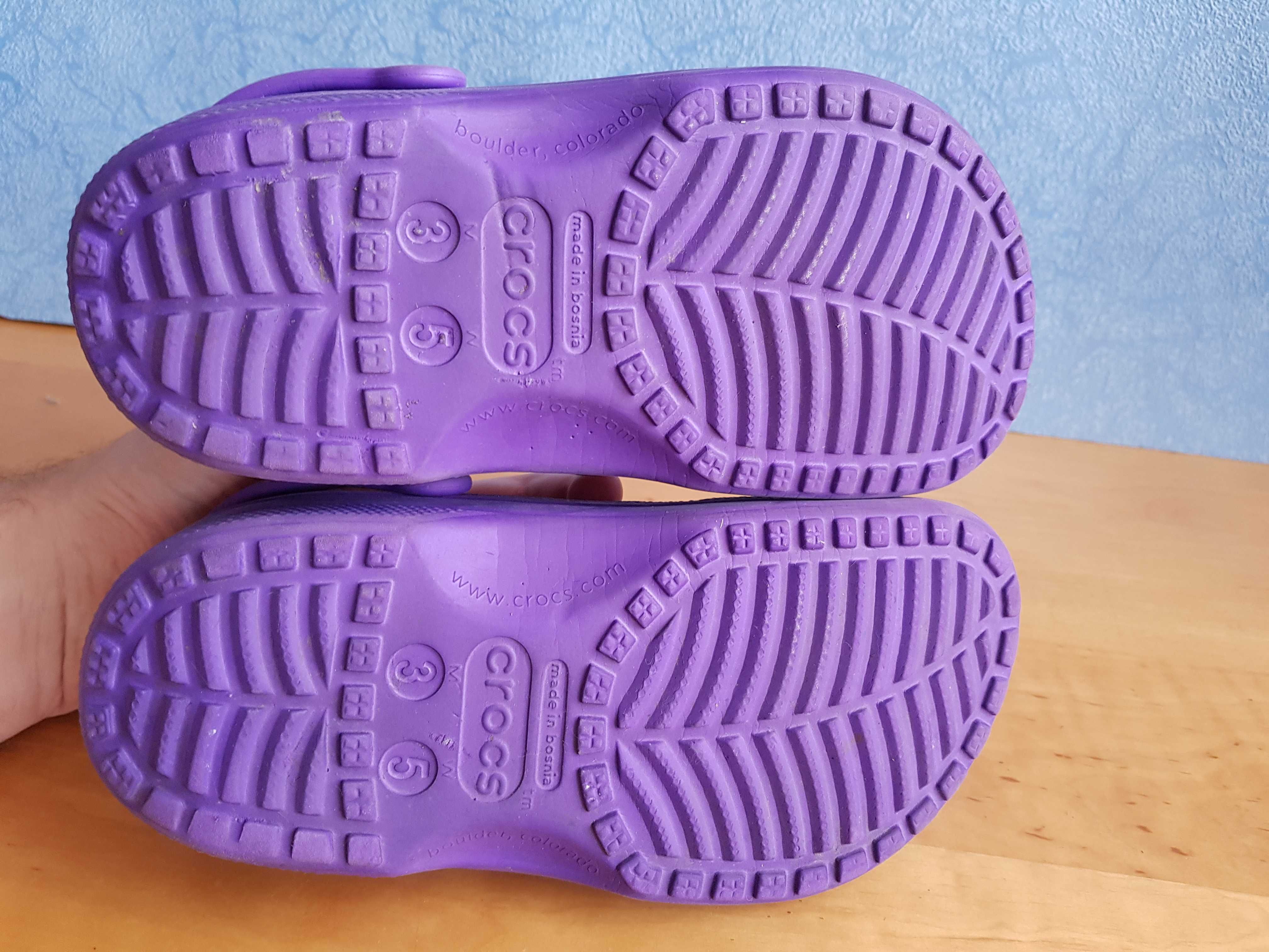 Klapki Crocs Classic Amethyst R 34 3-5