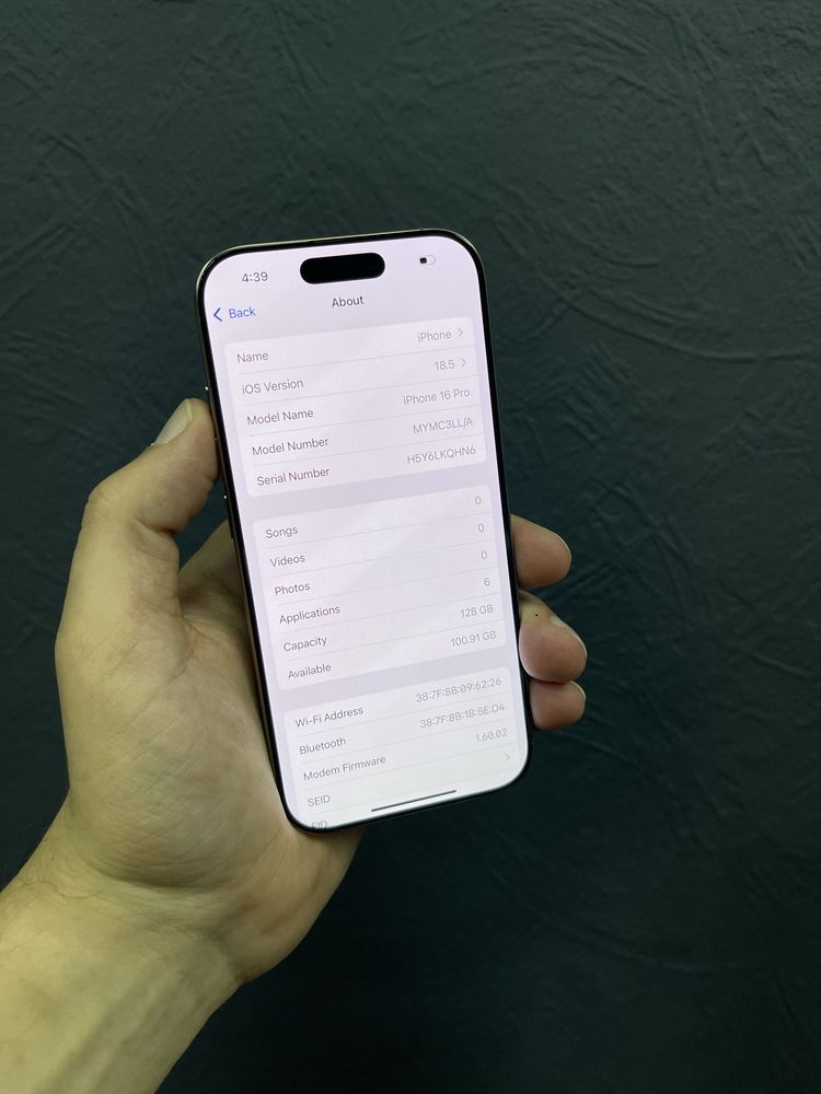 Iphone 16 Pro 128gb Desert Titanium Neverlock