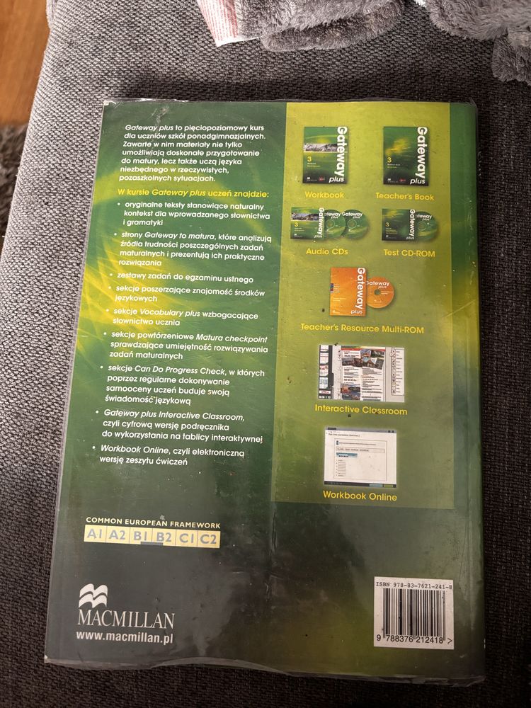 Książka do języka angielskiego Gateway plus 3