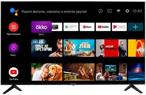 20.000 43" 4K Телевизор LED Candy Uno 43 Smart TV/Android TV/Xiaomi