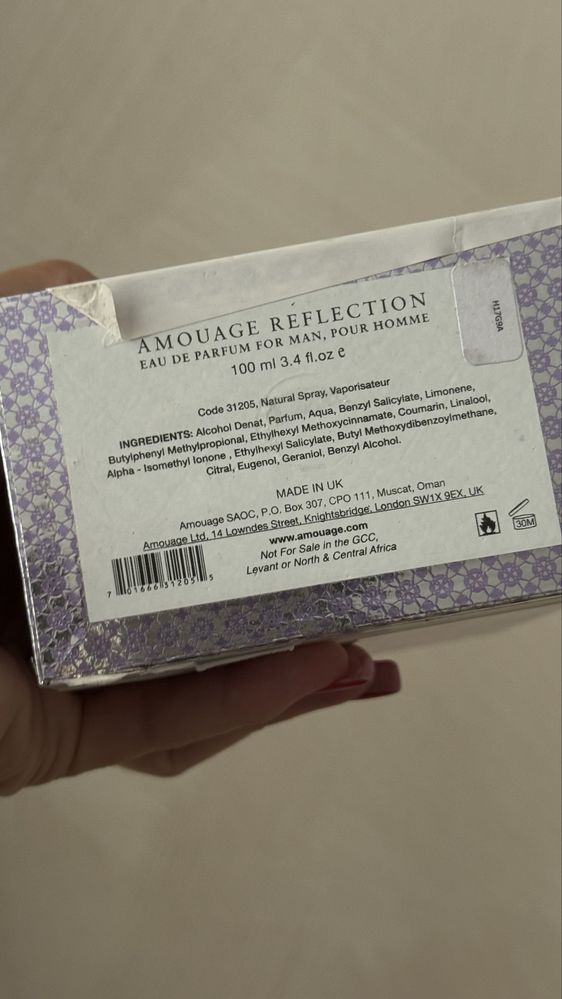 Amouage Reflection Man 100 ml