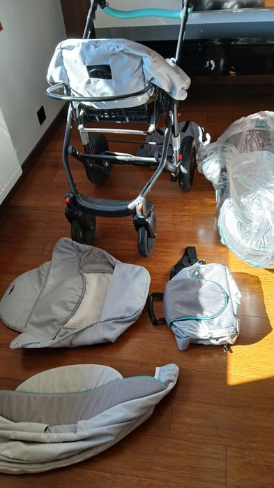 Wózek dla dzieci 3w1 gondola spacerówka adamex