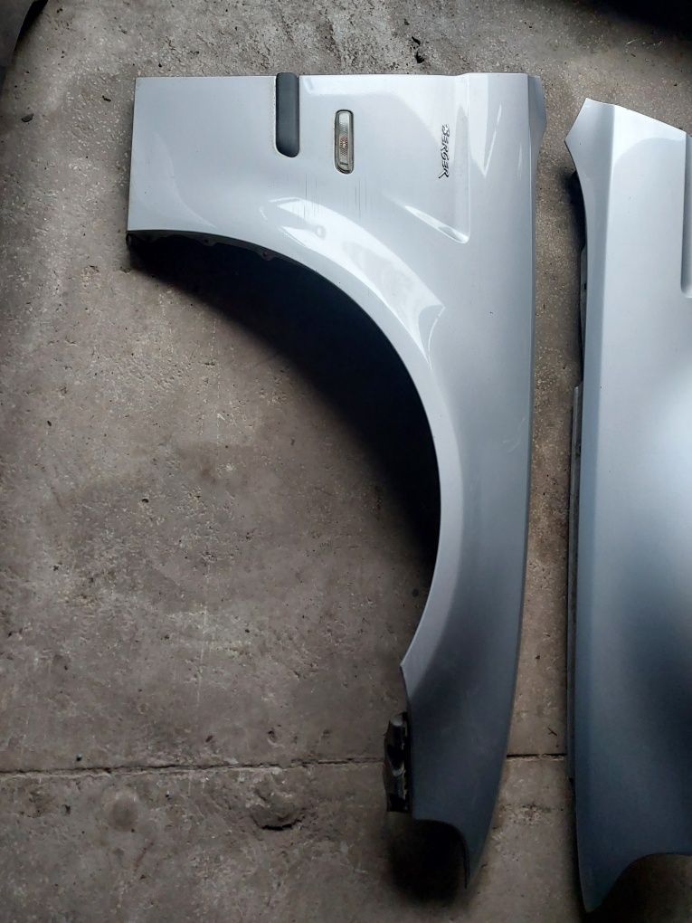 Prawy lewy przedni błotnik bmw e 46 compact titansilber srebrny 354/7