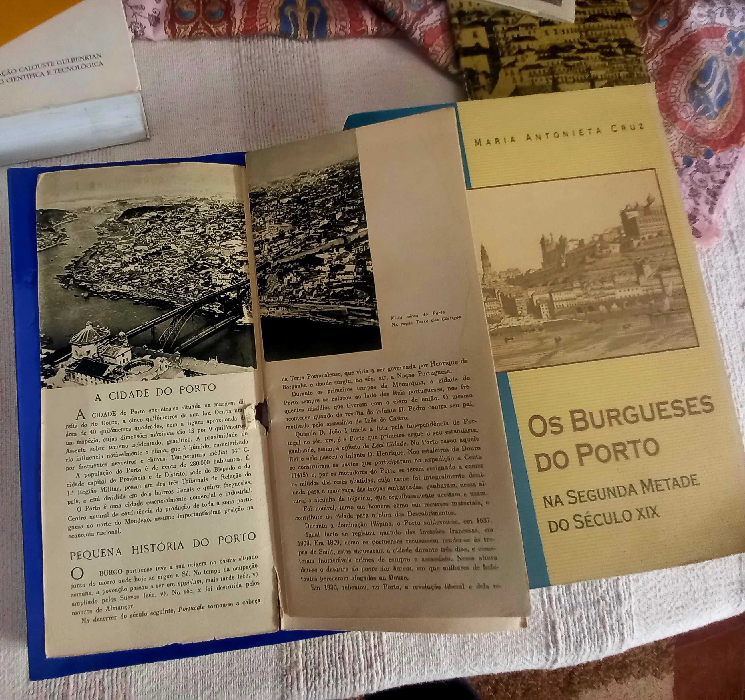 Porto história livros folhetos documentos antigos sobre o Porto