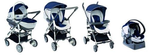 Trio Chicco Living e cadeira de comer