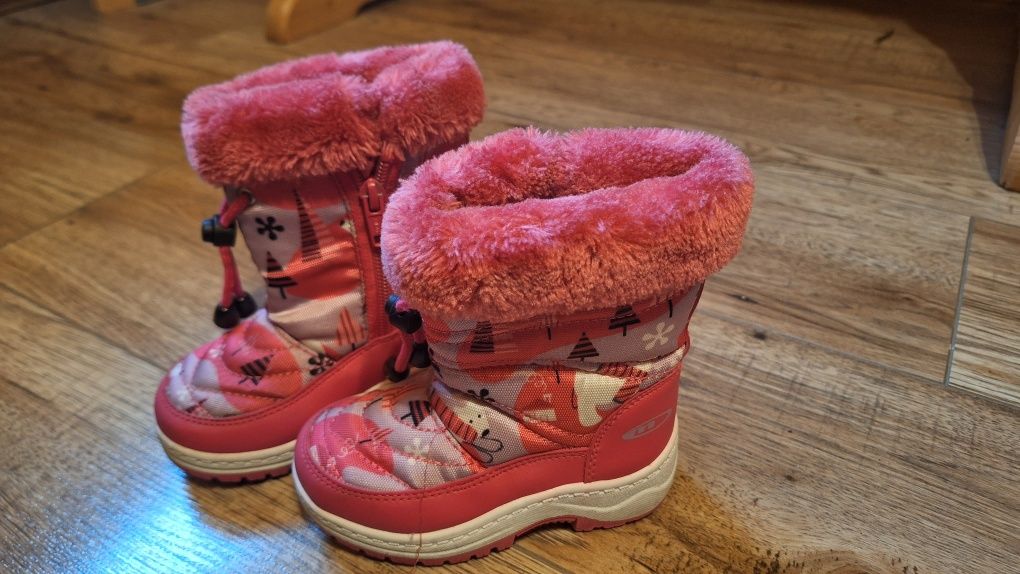 Śniegowce buty zimowe dziewczęce martes 23