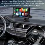 Odtwarzacz wideo MP3 kamera cofania radio transmiter CarPlay Android