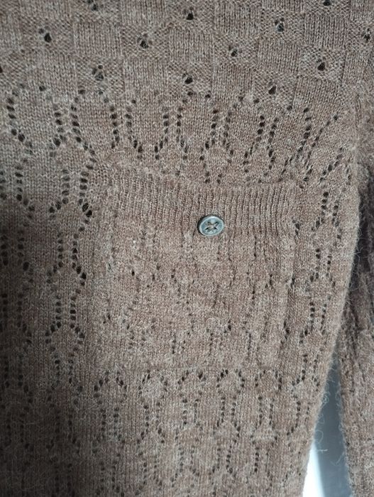 Karmelowy sweterek River Island rozm. 8 (34)
