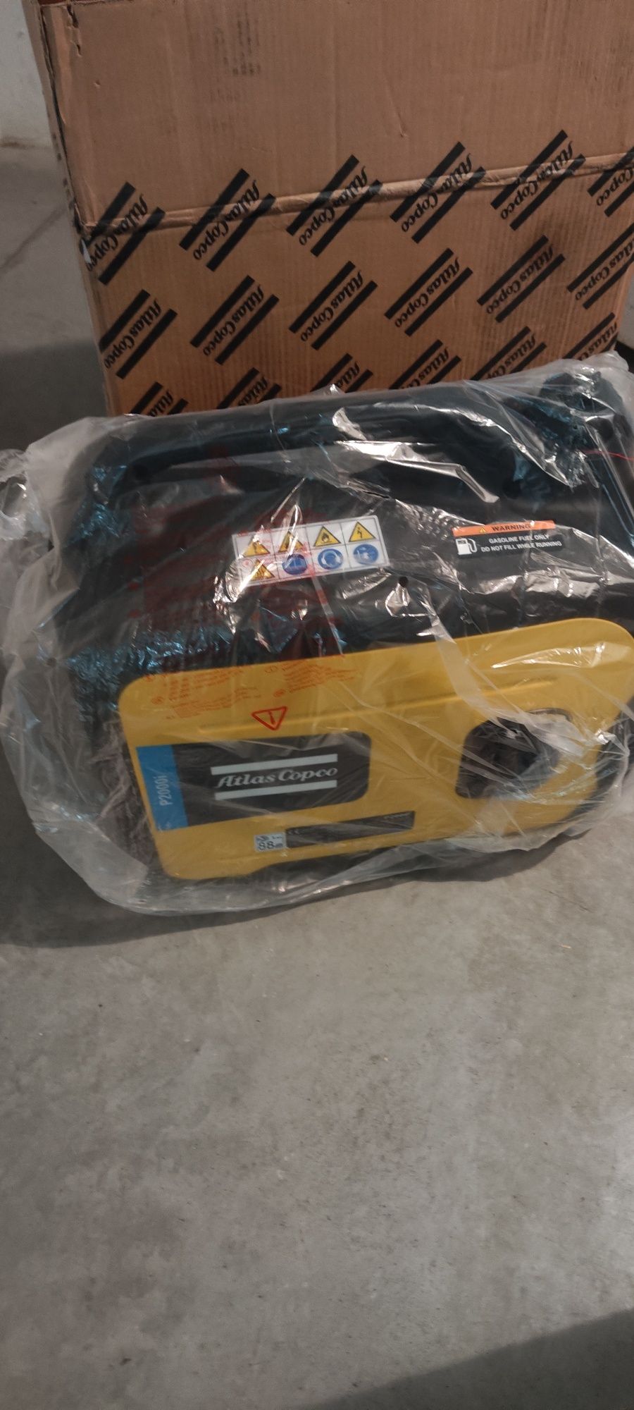 Agregat prądotwórczy Atlas Copco p2000i NOWY, f. Vat