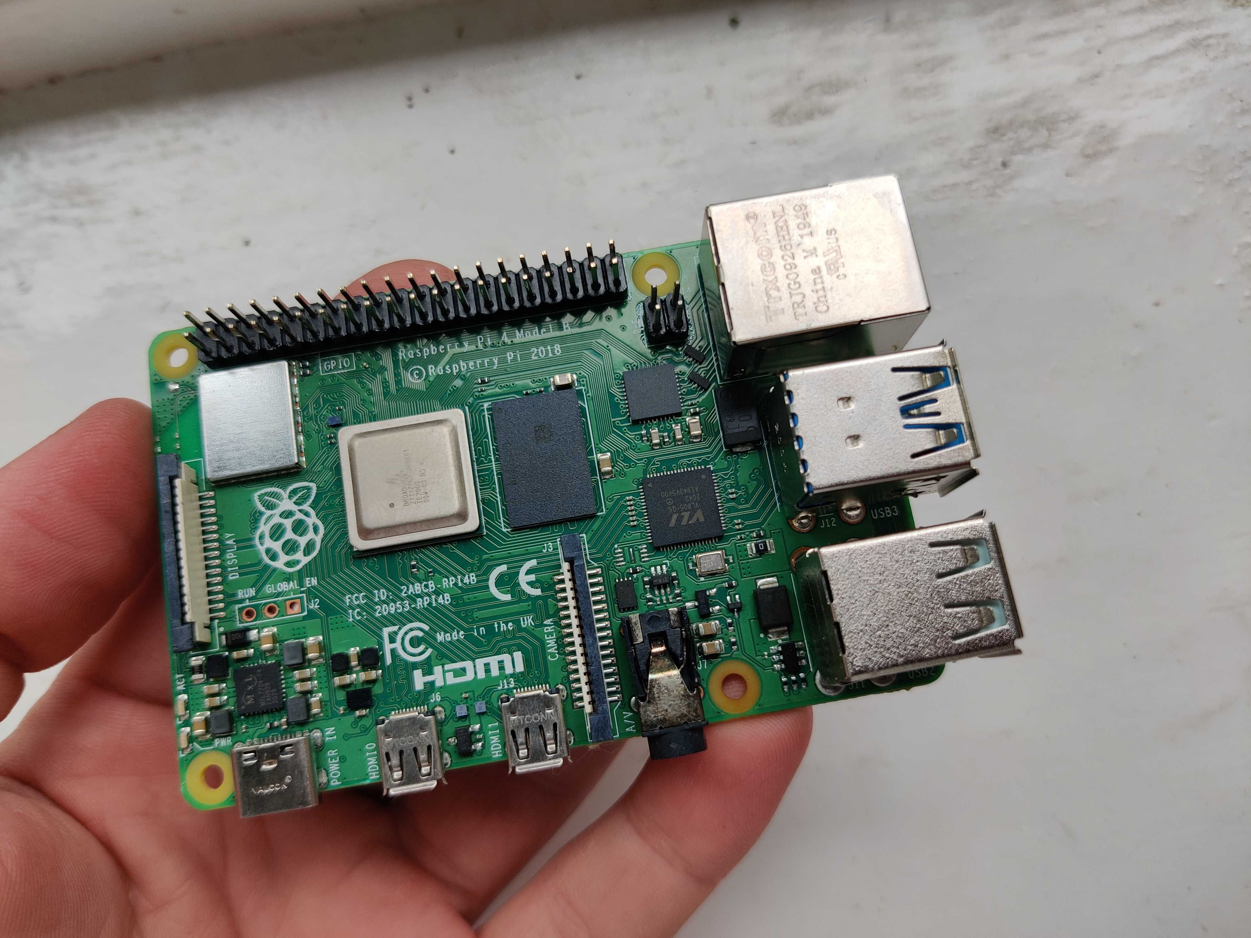 Плата Raspberry PI 4 Model B 2GB комп'ютер мінікомп'ютер