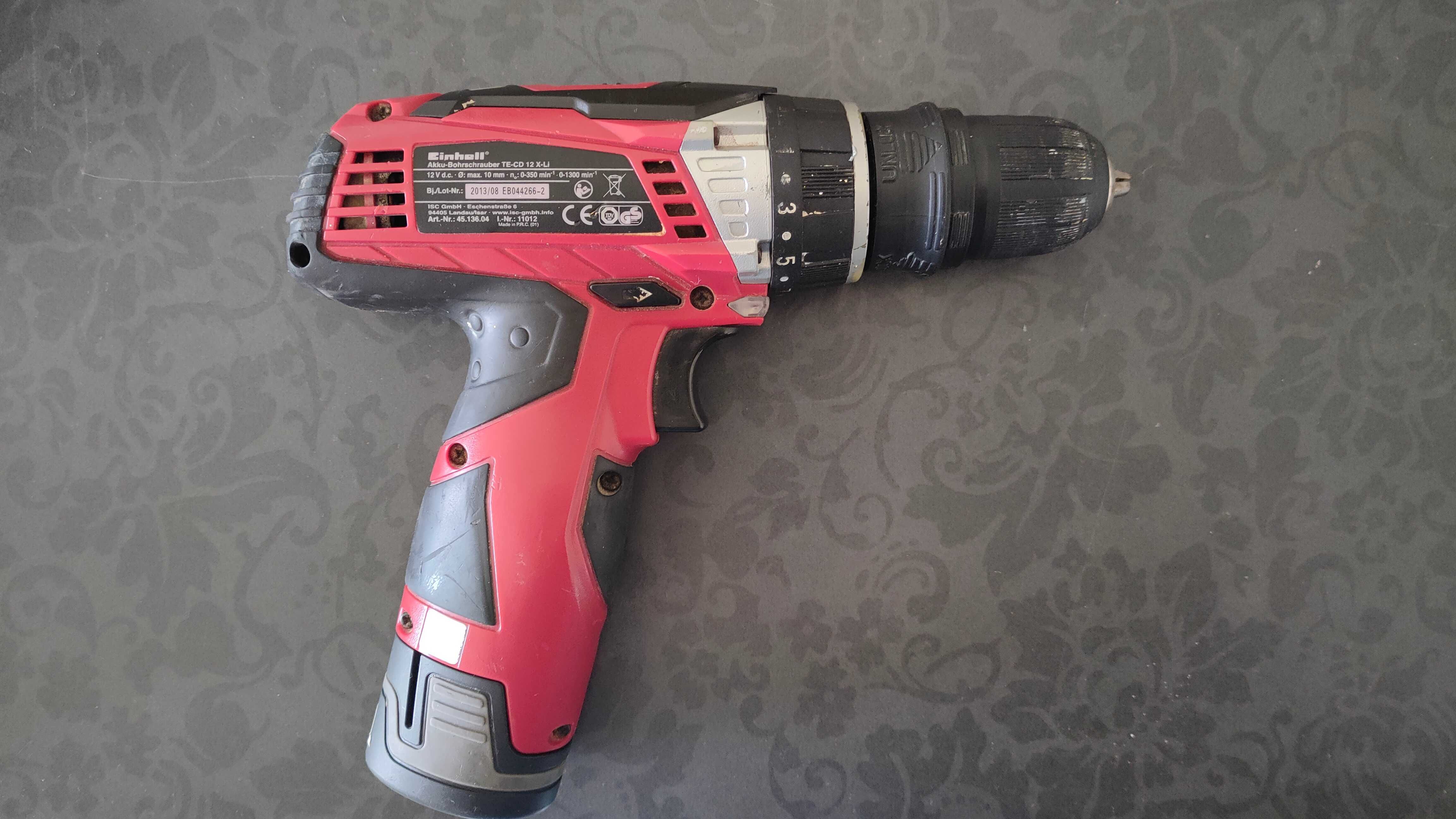 Wkrętarka einhell 12v