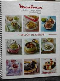 Livro receitas Moulinex cuisine companion