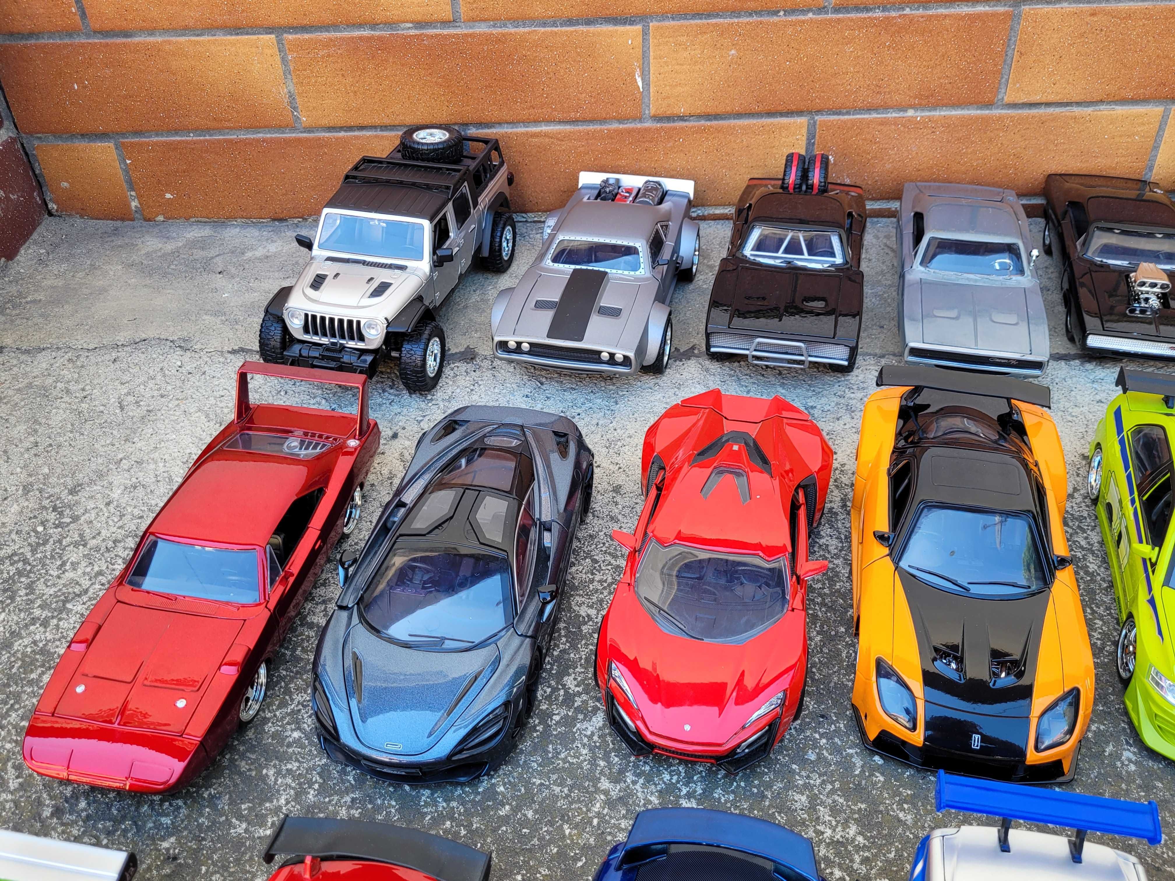 Kolekcja Modeli Jada 1:24 Szybcy i wściekli  Fast & Furious 26 sztuk