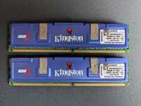 Оперативная память Kingston DDR2-RAM 1GB-Kit 2x512MB
