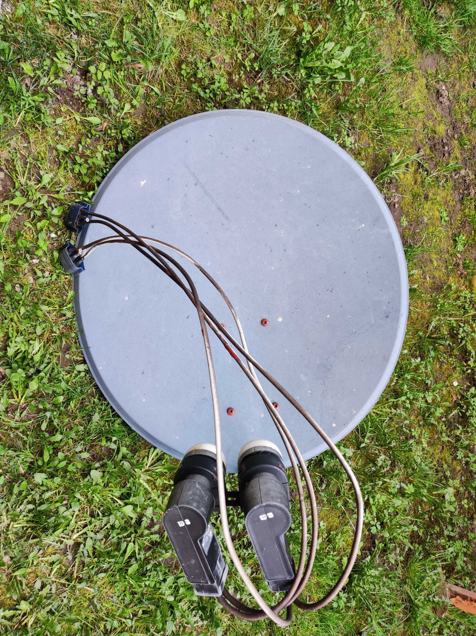 Antena,czasza satelitarna+uchwyt