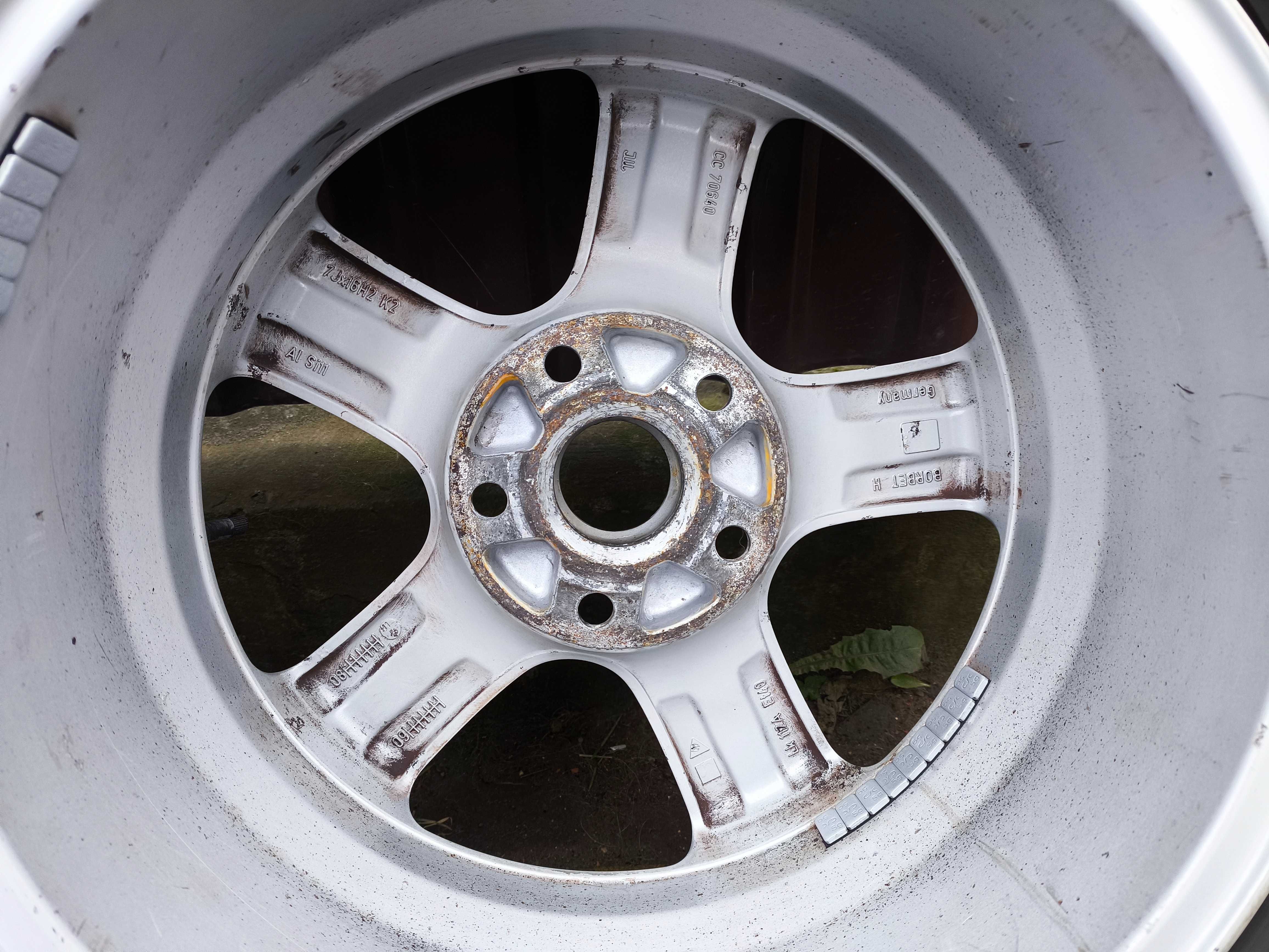 Диски Borbet R16 5x112 VW Skoda Audi Seat Mercedes.