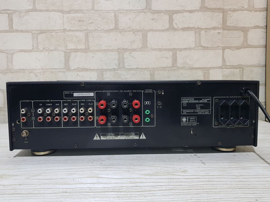 Стерео усилитель/підсилювач  Kenwood KA-2050+1  2х70Вт б/у з Німеч