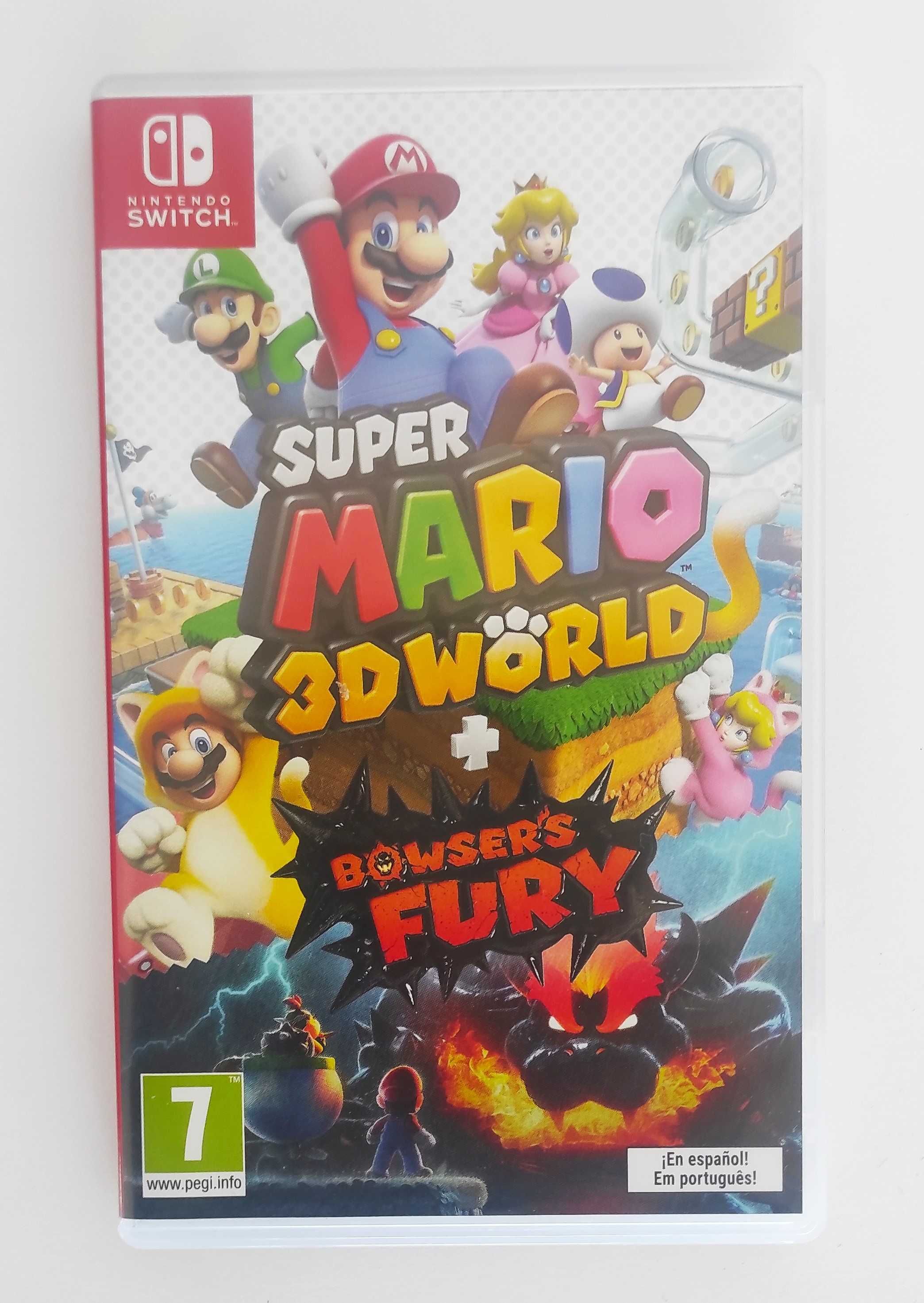 Super Mario 3D World + Bowser's Fury Nintendo Switch - Jogo -