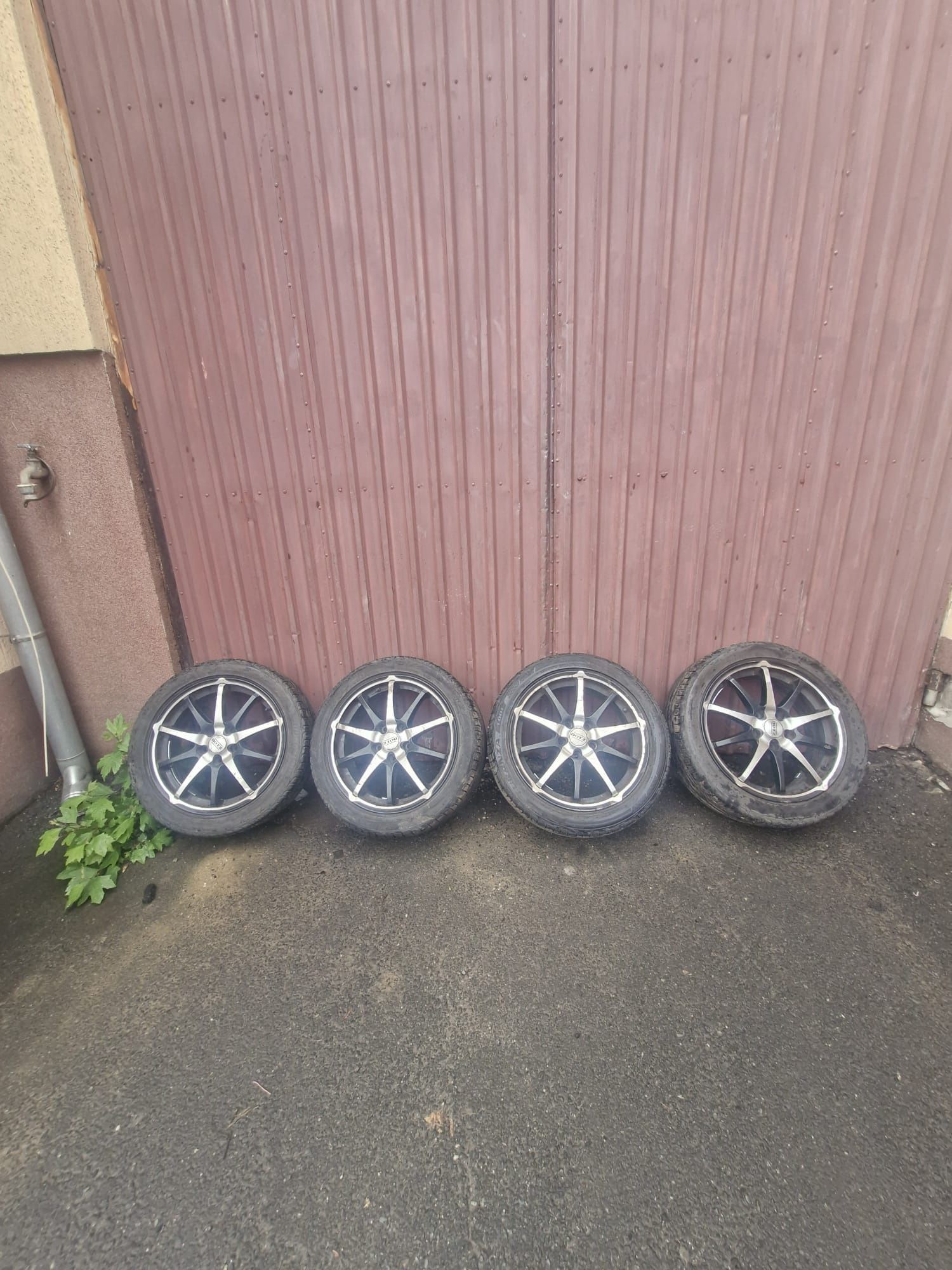 Koła Alufelgi 5x114.3 225/45/17 Opony LETNIE 5.5mm Renault Honda Opel