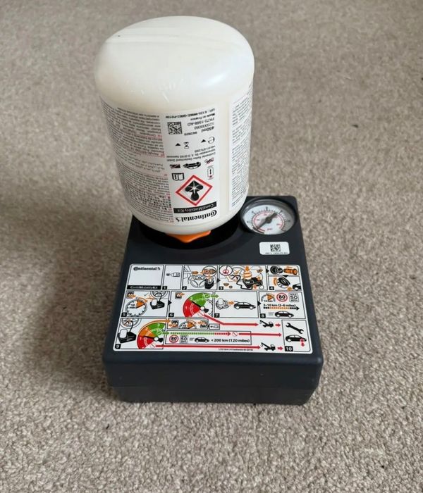 Компресор для авто з герметиком