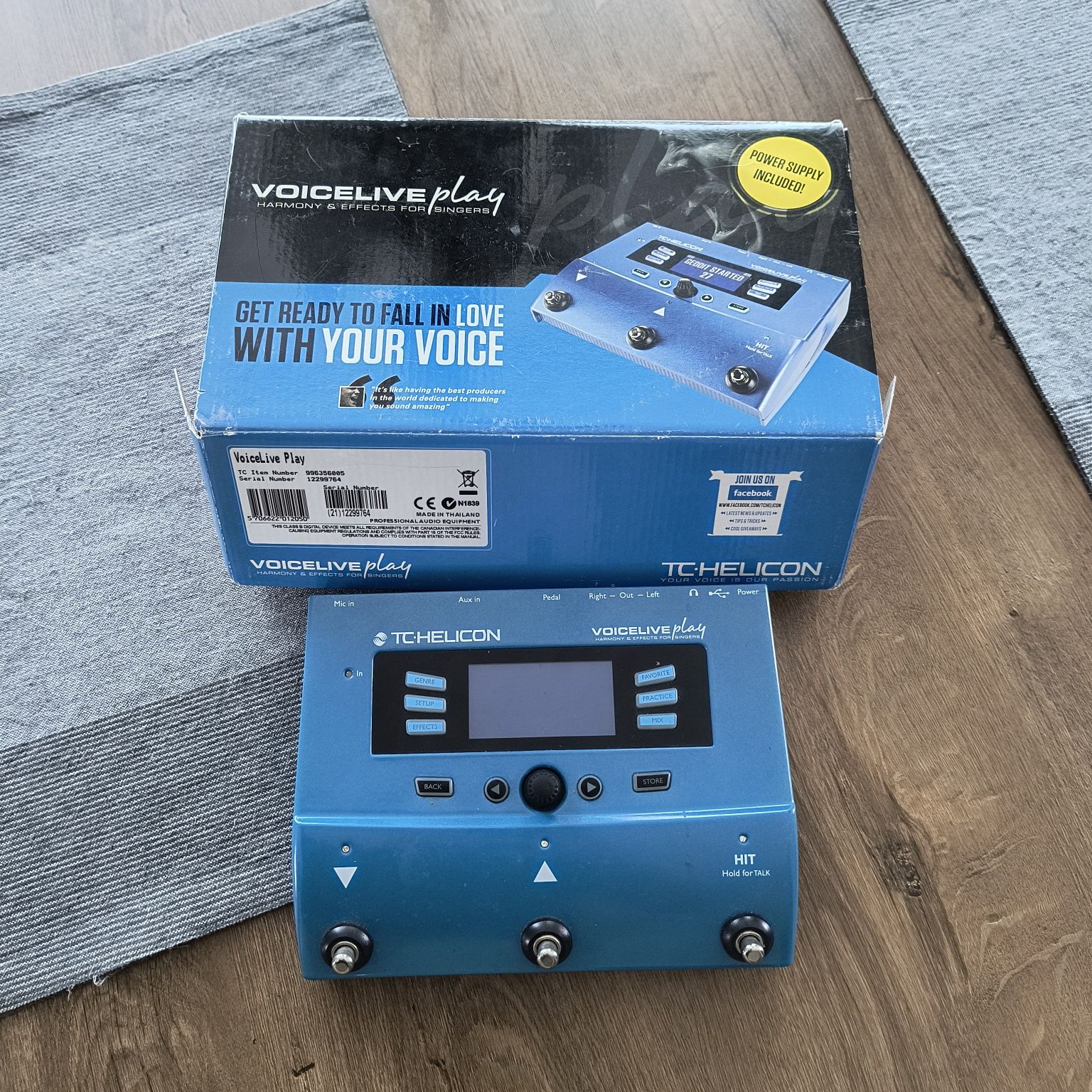 TC Helicon VoiceLive PLAY multiefekt wokalny