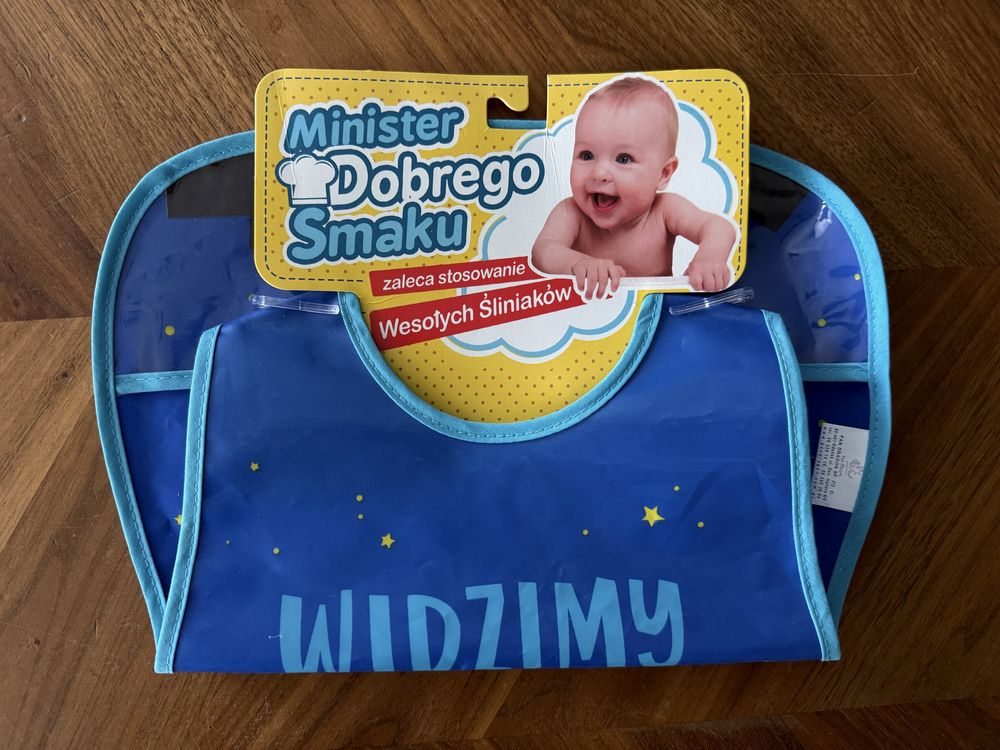 Nowy śliniak niemowlęcy Pan Dragon widzimy się o 2 w nocy