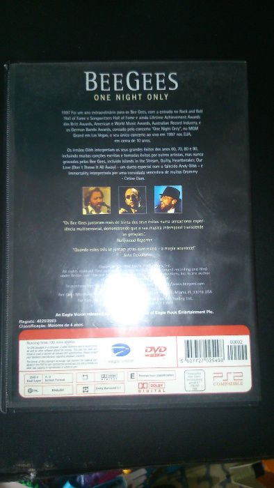 Dvd - Sinead O´Connor, Live in Dublin + Bee Gees + Amália, O Musical