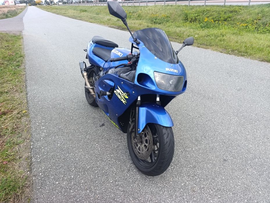 Suzuki GSXR 600 srad 1997, rejestracja na A2