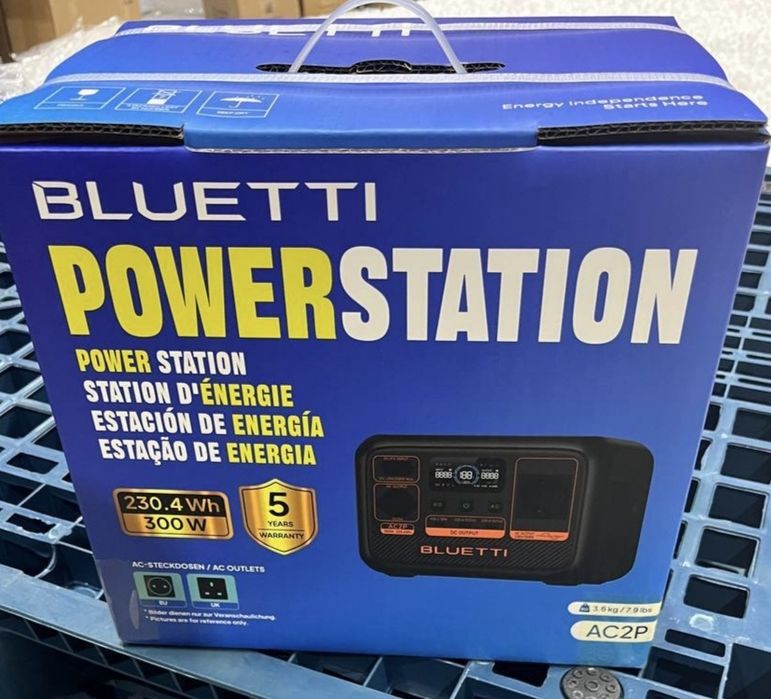 BLUETTI AC2P 300W 230.4Wh 
BLUETTI Premium 200 V2 2700W 2073Wh EU