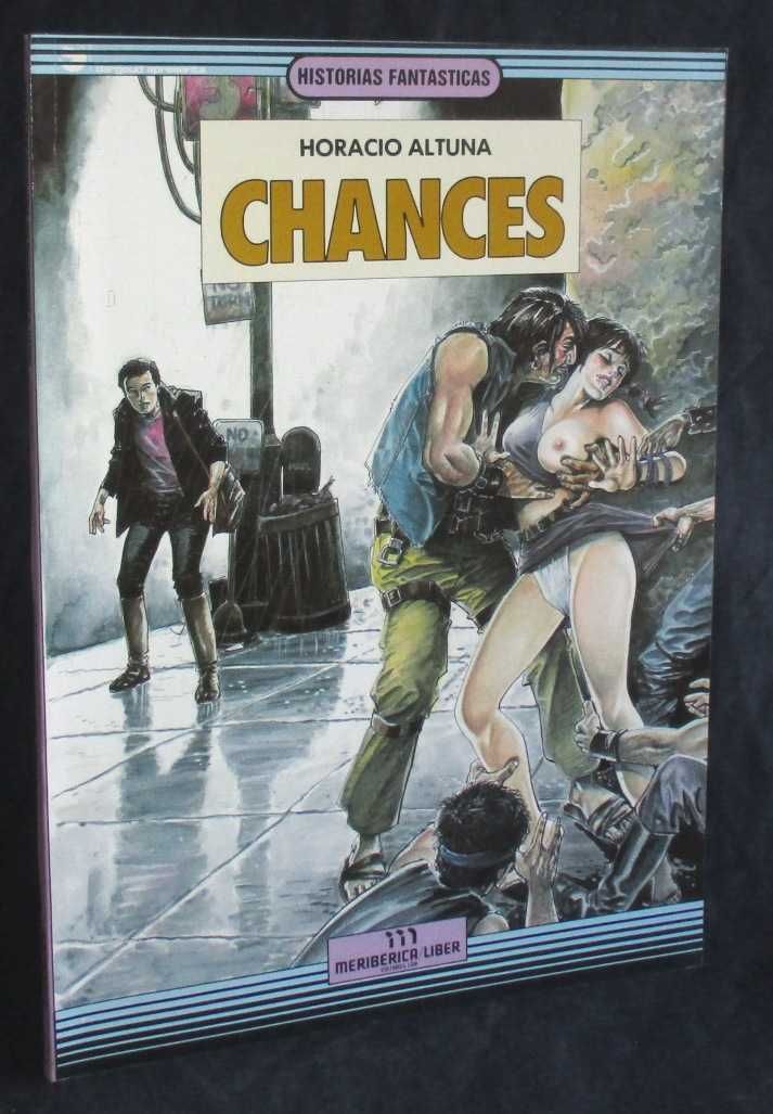 Livro BD Chances Histórias Fantásticas Meribérica Liber