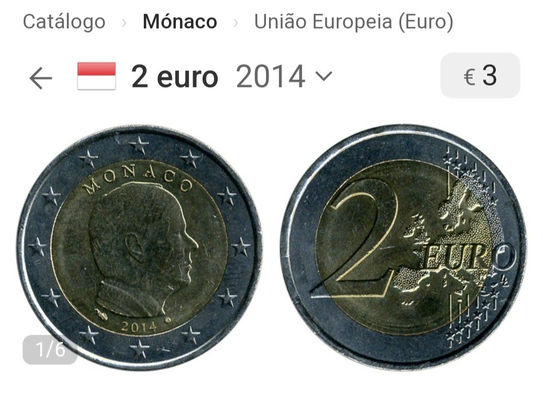 Moeda 2€, Mónaco 2014