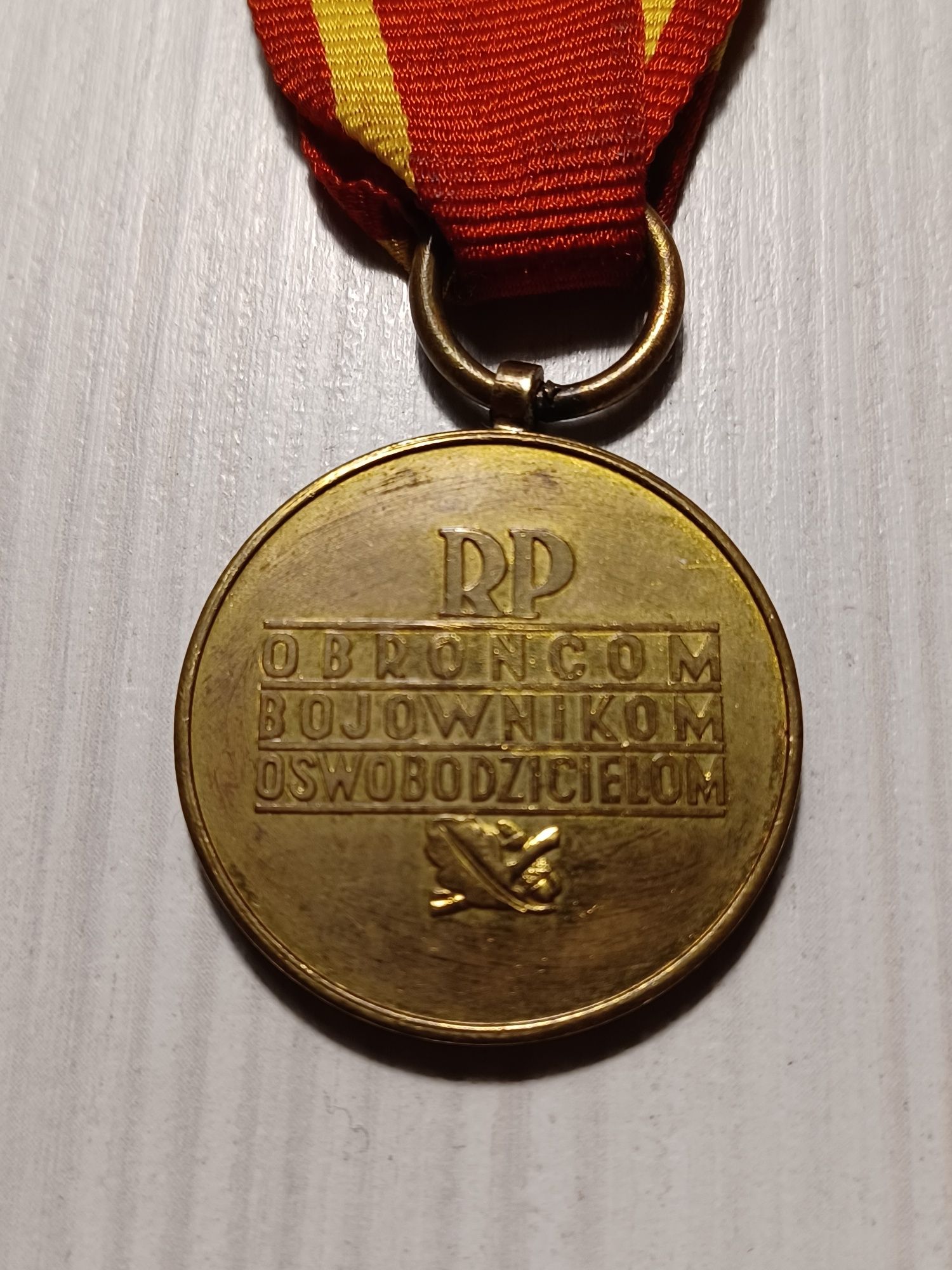 Medal za Warszawę PRL Rzadki