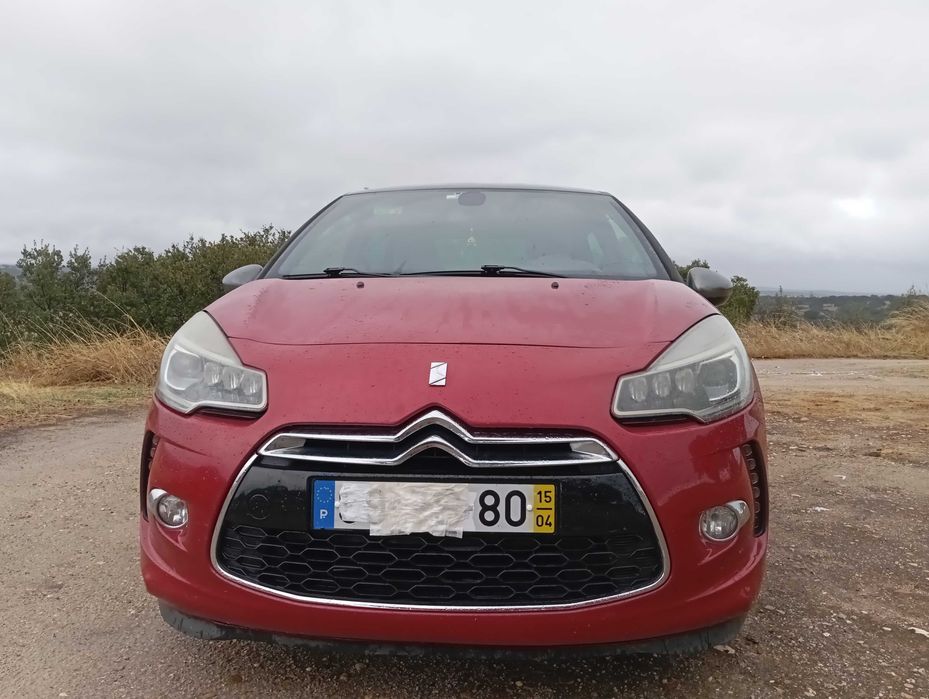 DS 3 1600 hdi, 92 cv diesel em excelente estado com 141 000 km