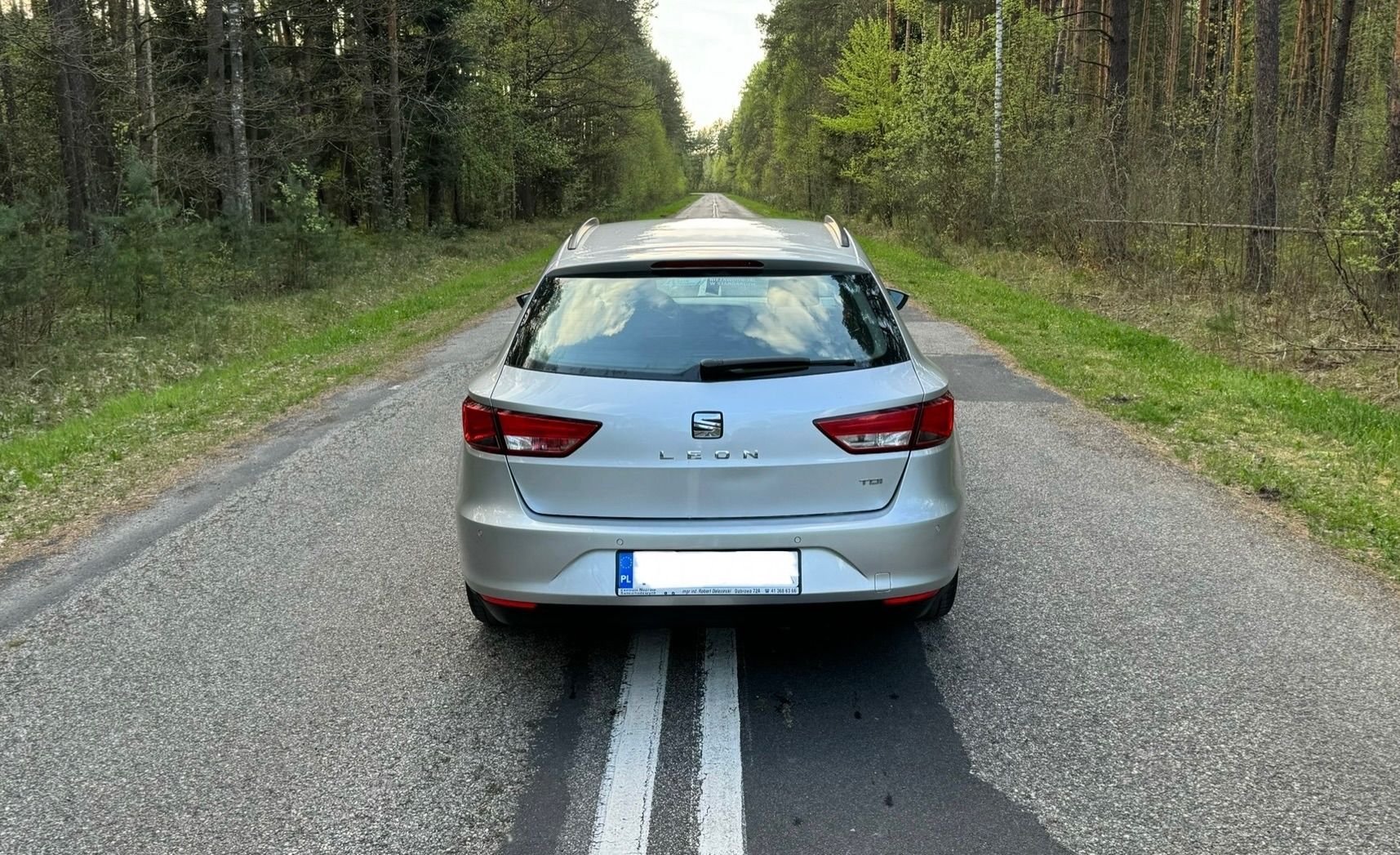 Seat Leon kombi 1.6 TDI 2016r salon Polska