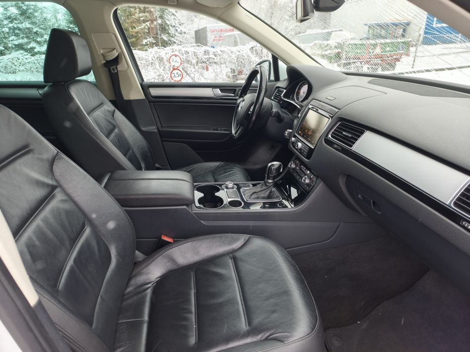 VW Touareg lift Salon Polska 3.0 TDI 4x4 Hak 3.5T  zamiana sprzedaż