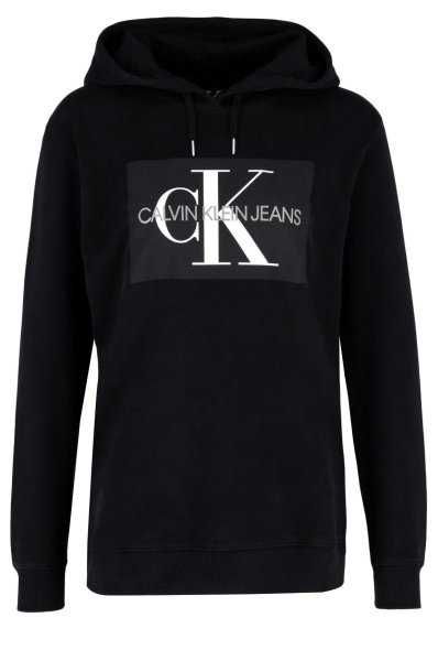 Bluza Calvin Klein Jeans Monogram Box Relaxed Fit Oryginał Kangurka