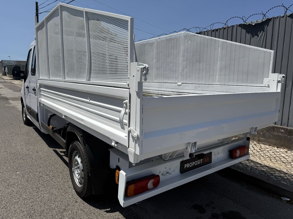 RENAULT MASTER 2.3 125cv 7LUG IMPECÁVEL BASCULANTE ###OPORTUNIDADE###