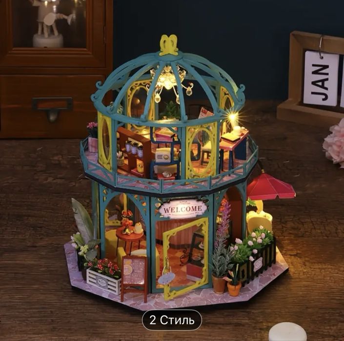 Набір для створення 3d конструкції- кавʼярні.