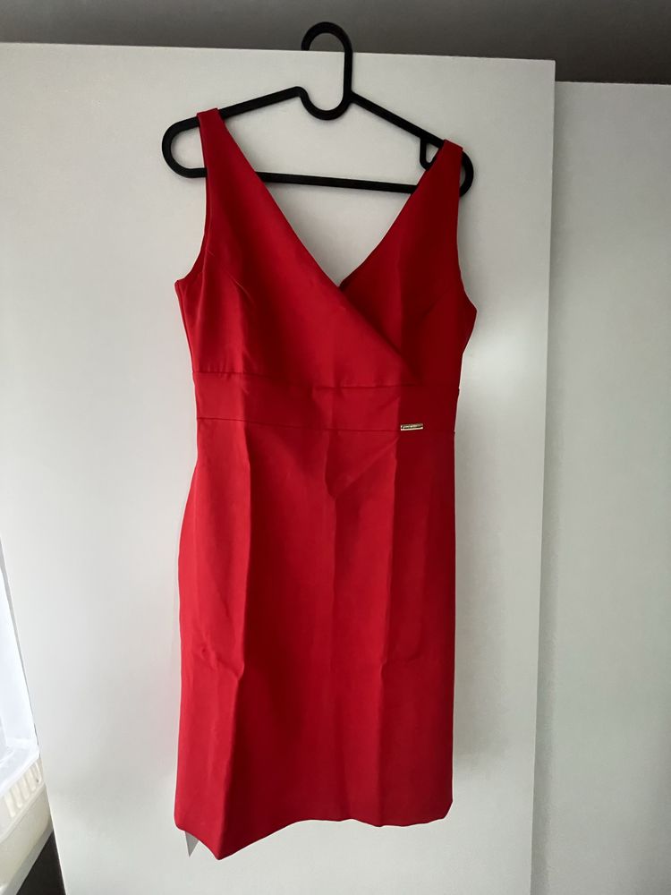 NOWA Sukienka damska Czerwona rozmiar 38