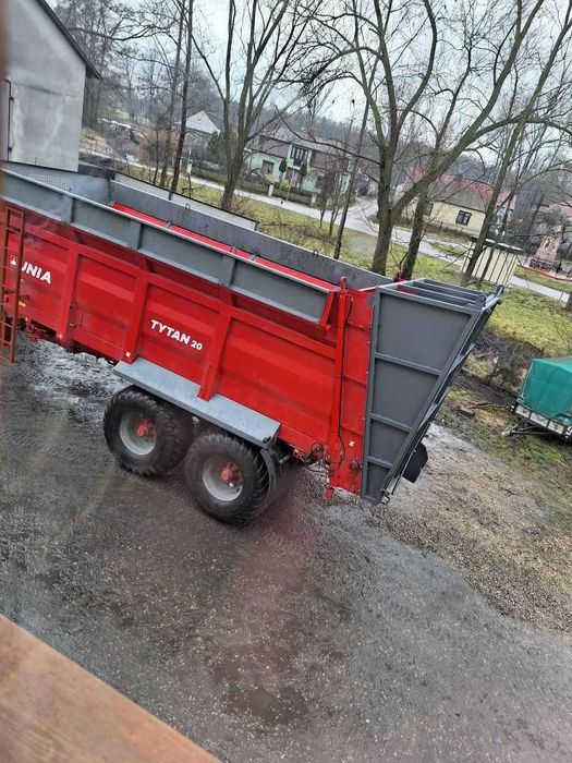 Rozrzutnik obornika Unia Tytan 20