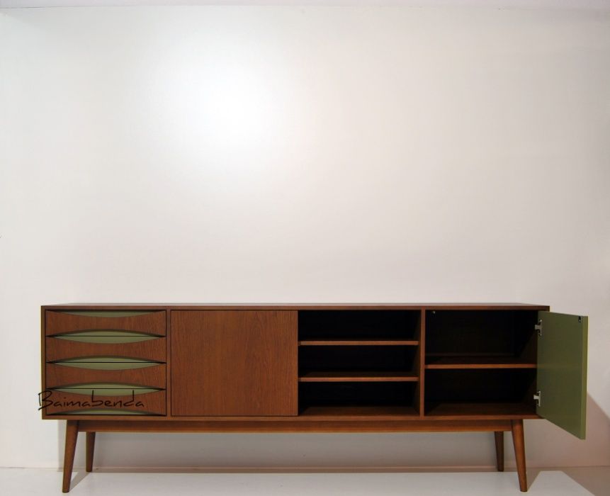 Móvel Aparador / Sideboard / Retro Vintage / Estilo Nórdico c/gavetas