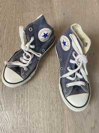 Buty trampki Converse rozm.28,5 granatowe eur 28 wysokie tenisowki