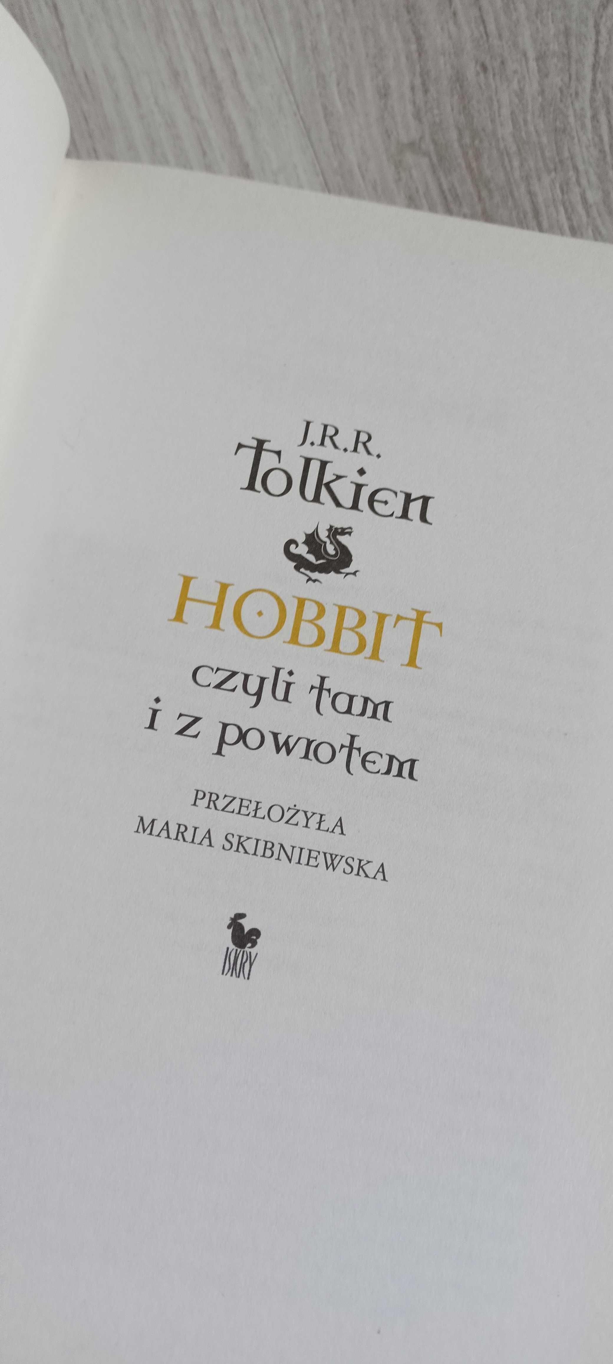 J.R.R. Tolkien Hobbit   lektura  duży format TWARDA OPRAWA Skibniewska