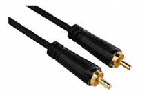 HAMA Kabel Cinch RCA - Cinch RCA Gold 3m Audio