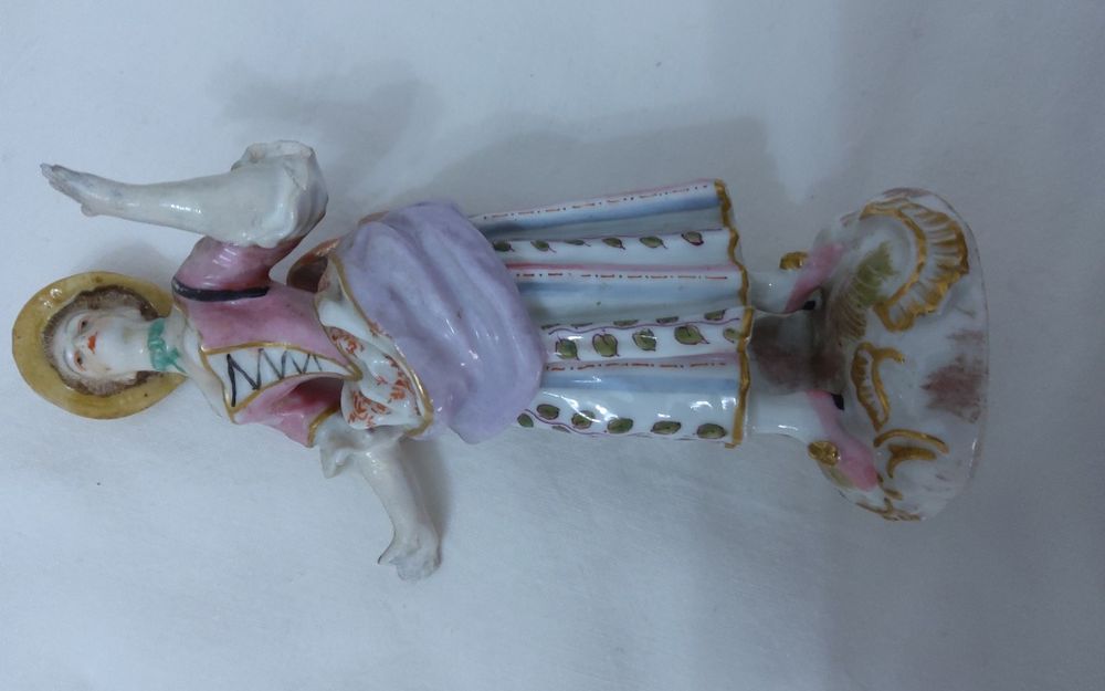 Estatueta de Porcelana de Paris , Eugene-Marx Clauss ,rara