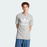 Футболка Adidas Adicolor Classics Trefoil Tee Grey, IM4504, S-M