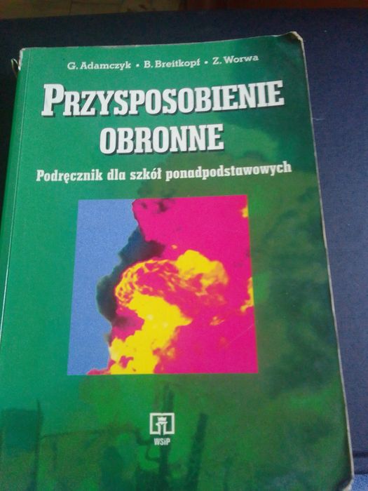 Książka przysposobienie obronne, praca zbiorowa