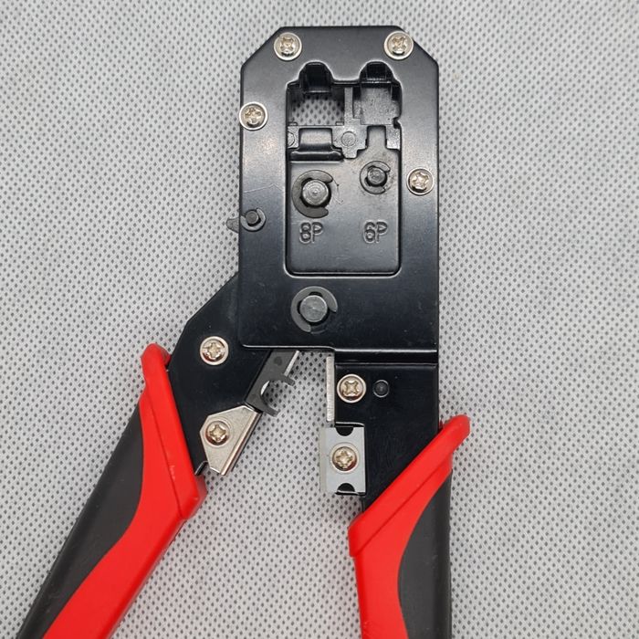 Alicate de cravar fichas RJ45