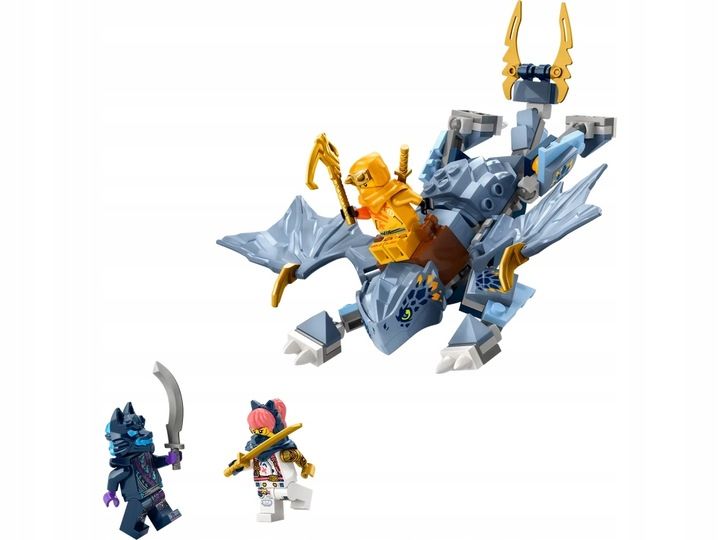 Lego Ninjago Powstanie Smoków 71810 Mały Smok Riyu Ruchomy Smok + 3 Fi