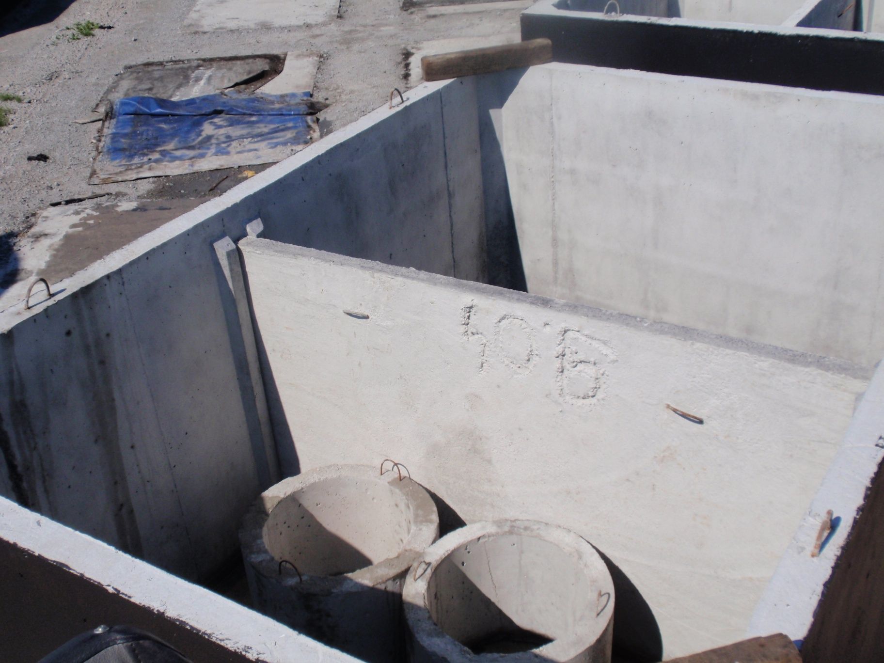 Zbiornik betonowy 10m3 moja woda szambo betonowe ścieki deszczówka 8 6